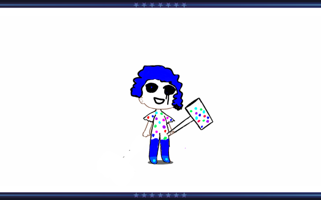 The Rainbow Clowny character in piggy - ibisPaint