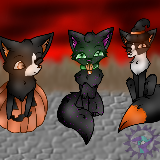 Pumpkin Cats