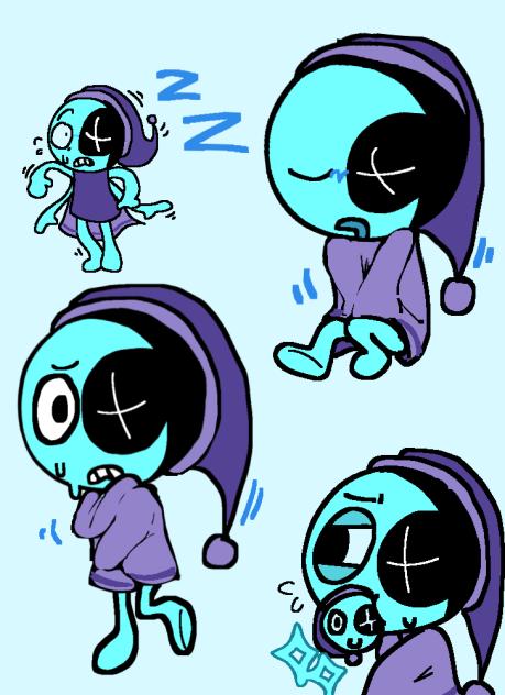 Astro doodles cause he silly