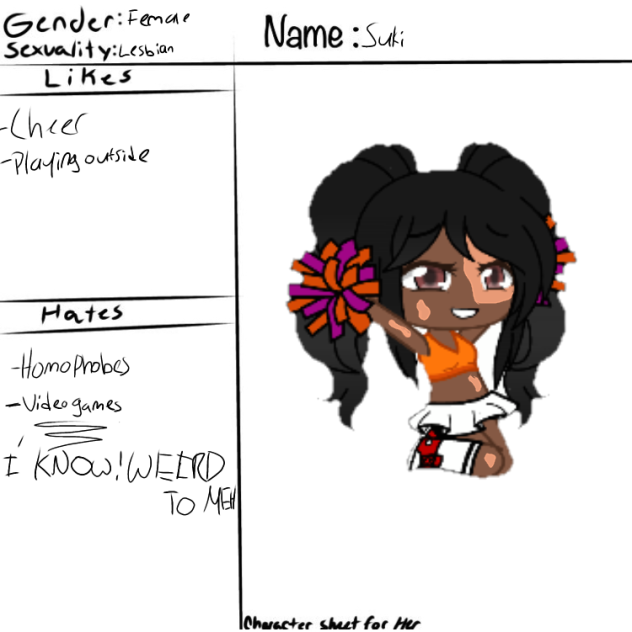 Character sheet for Her!