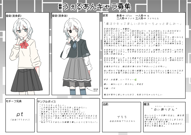 キャラ募参加②