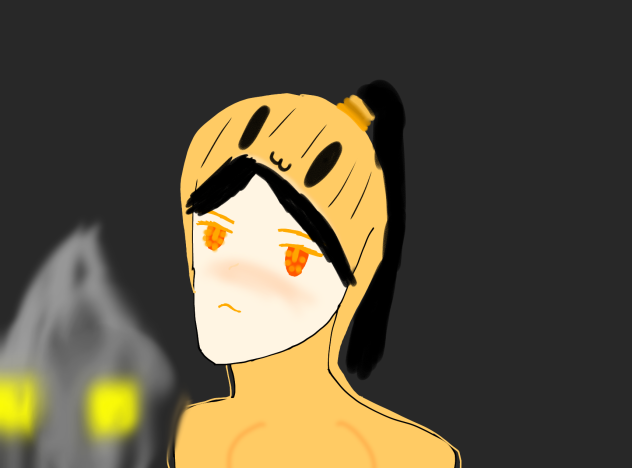 Halloween night pumpkin costume