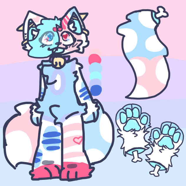 Ref for a commission 💜