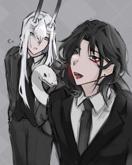 Anime Guys in Suitssss