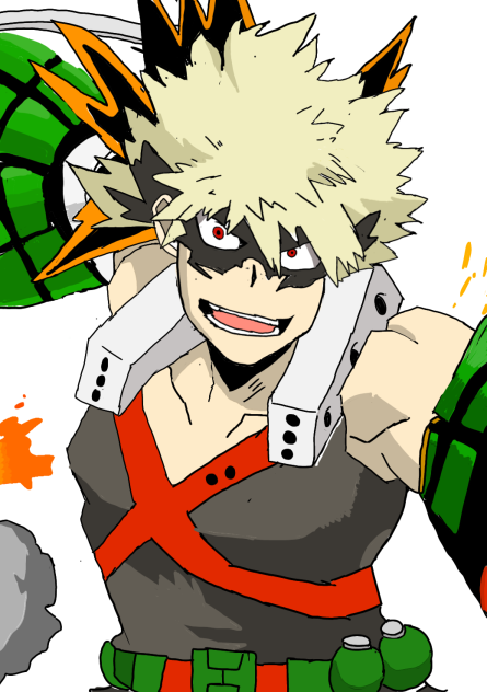 Drawing Bakugo