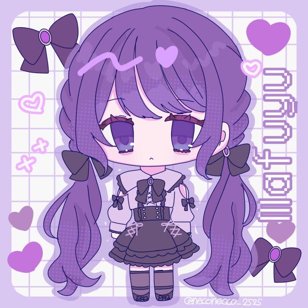 地雷系❄️💜（衣装捏造）