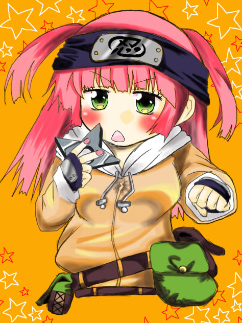 にんにん♪