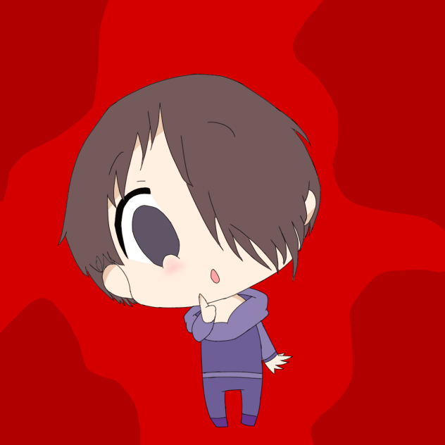 Kokichi oma Chibi fanart Ibis paint x