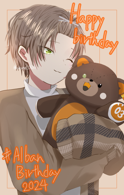 Happybirthday Alban!!!