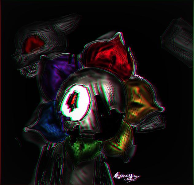 Dandy + t peb horror art