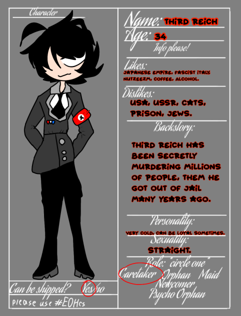 Character sheet!