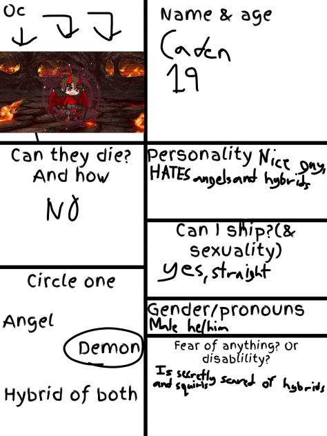 Hybrid a&d character sheet