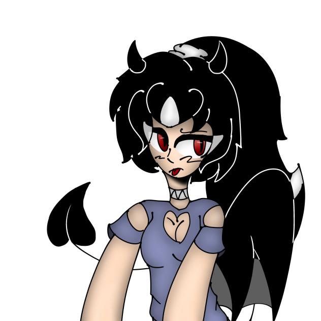 Weird ass Flora drawing idk