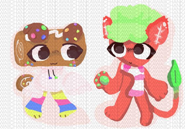 Dog Cosmo and Cat Sprout