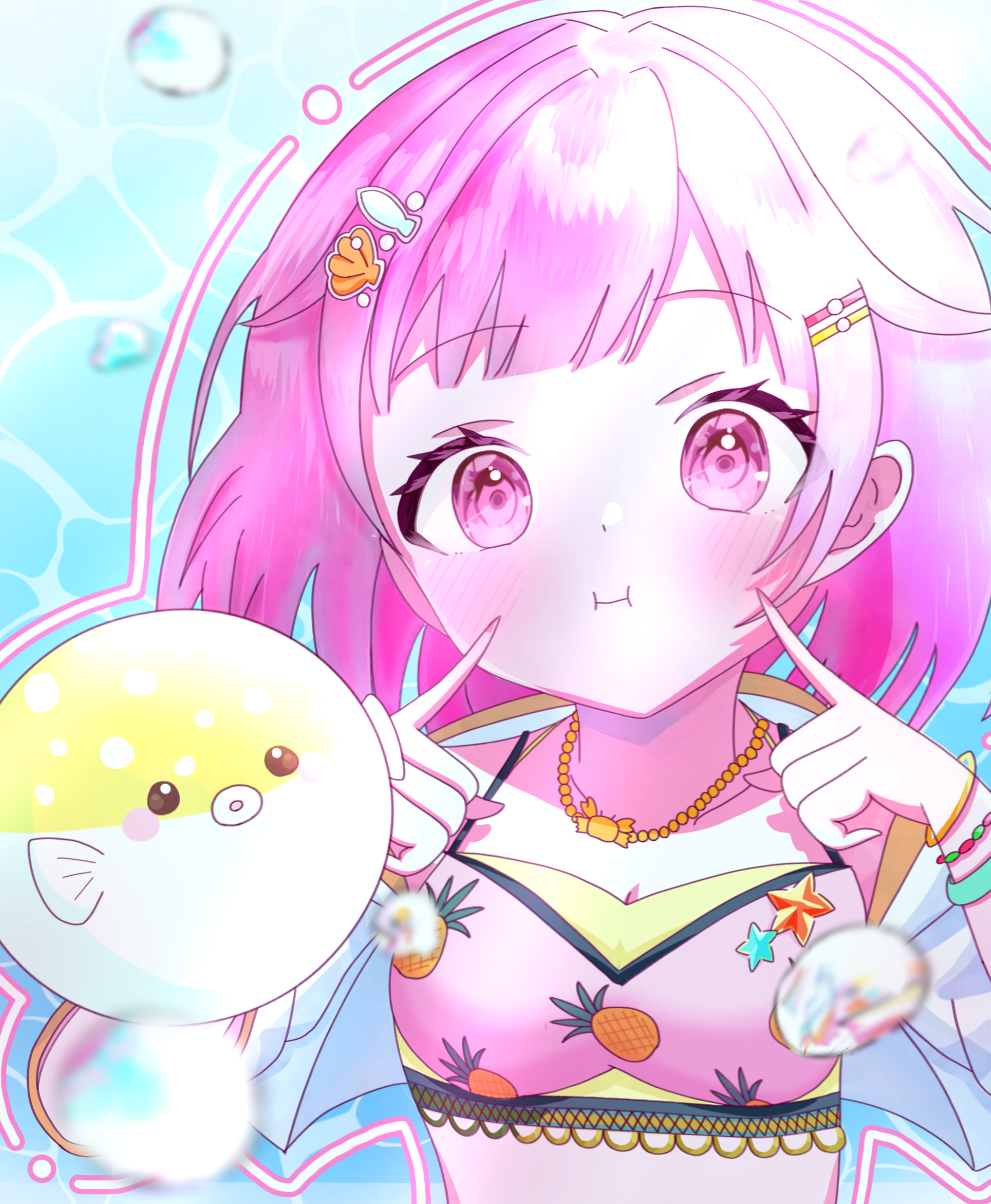 ♡*⃝̣◌⑅⃝miiiiii‪*:..♡様♡ 🍬🐡 - ibisPaint