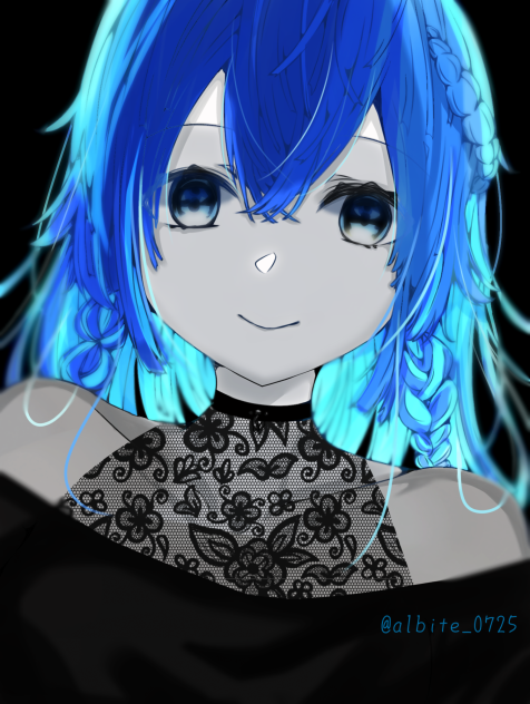 青