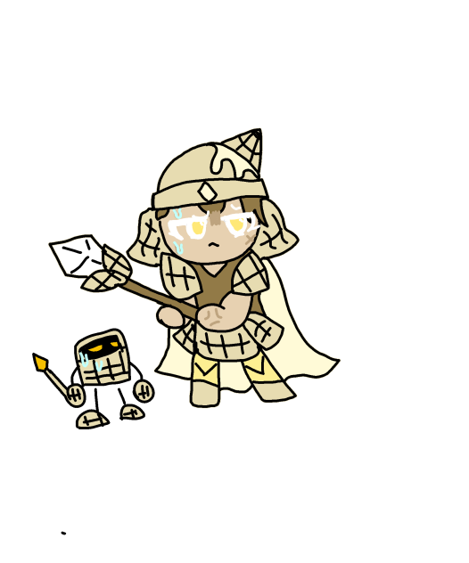 젤라또 와플맛쿠키 낙서