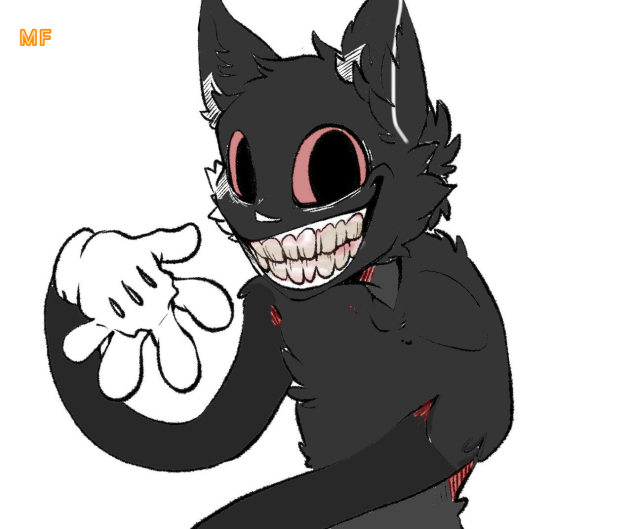Cartoon cat - ibisPaint