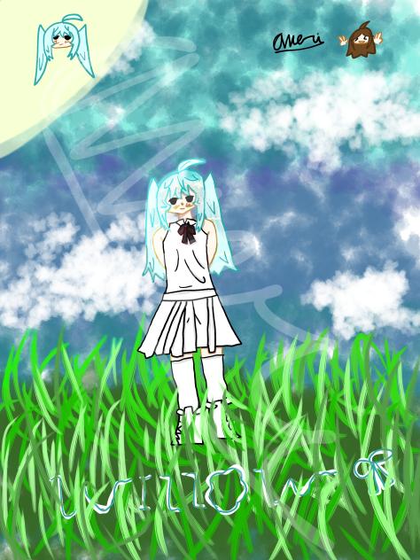 Willow in a field
