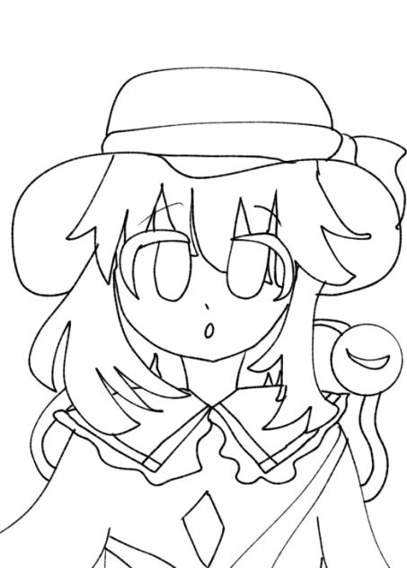 こいしちゃん！線画