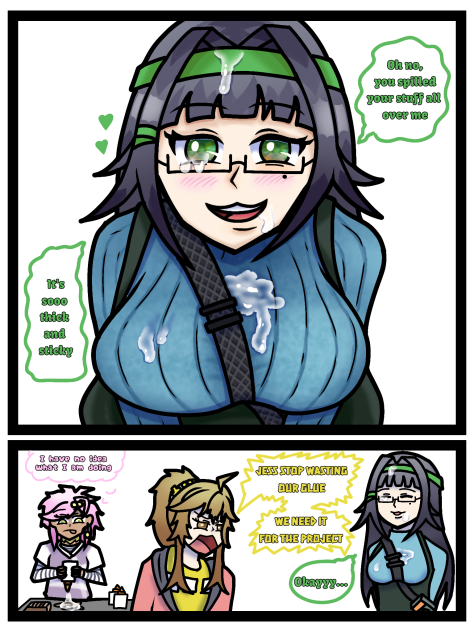 「Playing with Glue」