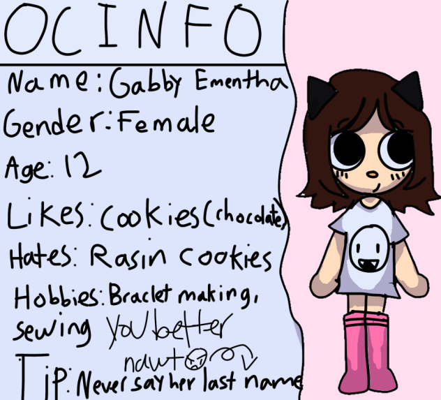 Gabby’s info