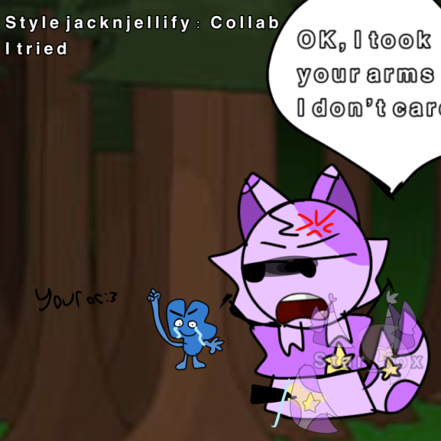 Collab with me in BFDI this style