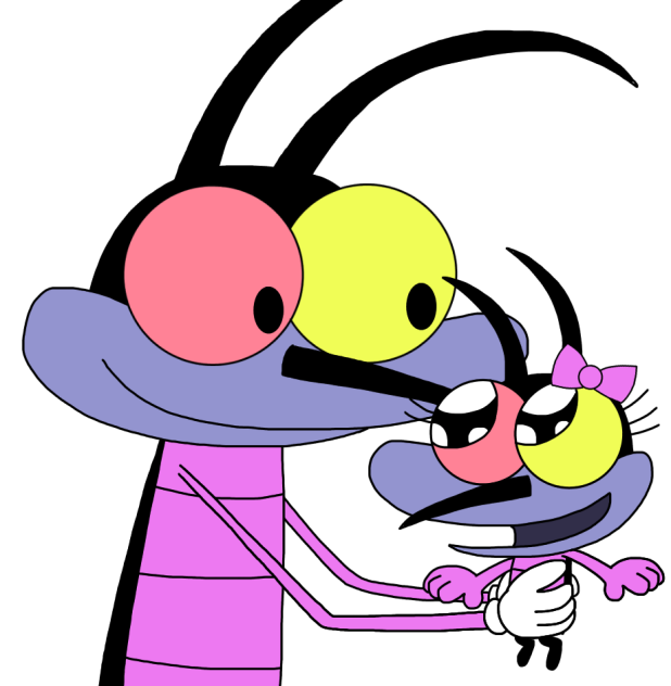 Joey and her Baby Sister.