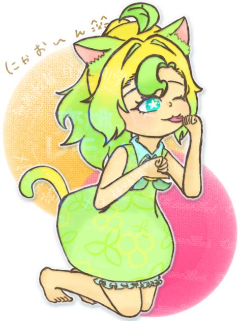 猫耳レモ茶だよ〜🐈