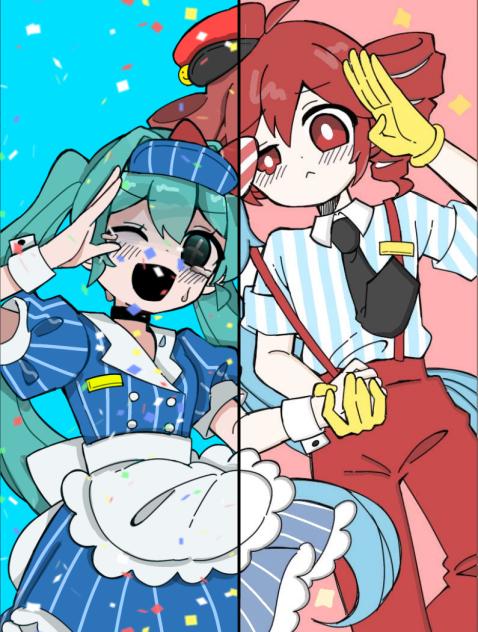 Asamiさんの線画塗りました！