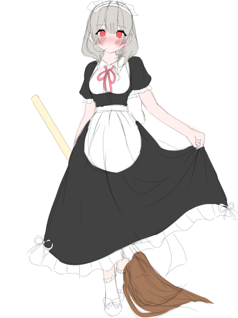 メイド服だよ…