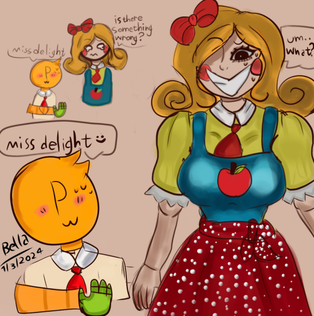 miss delight and player