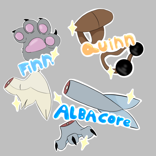 Stickers for my comic TAKEN