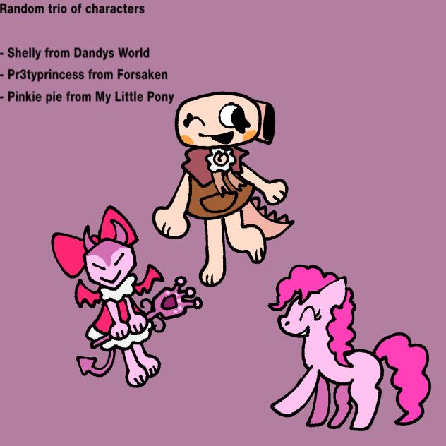 Random trio of characters