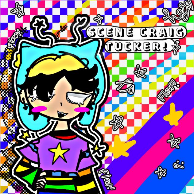 Craig tucker as a scene kid!