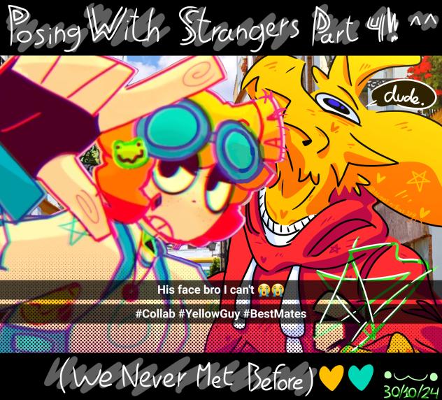 💛🩵 Encountered A Wild Artist 💛🩵