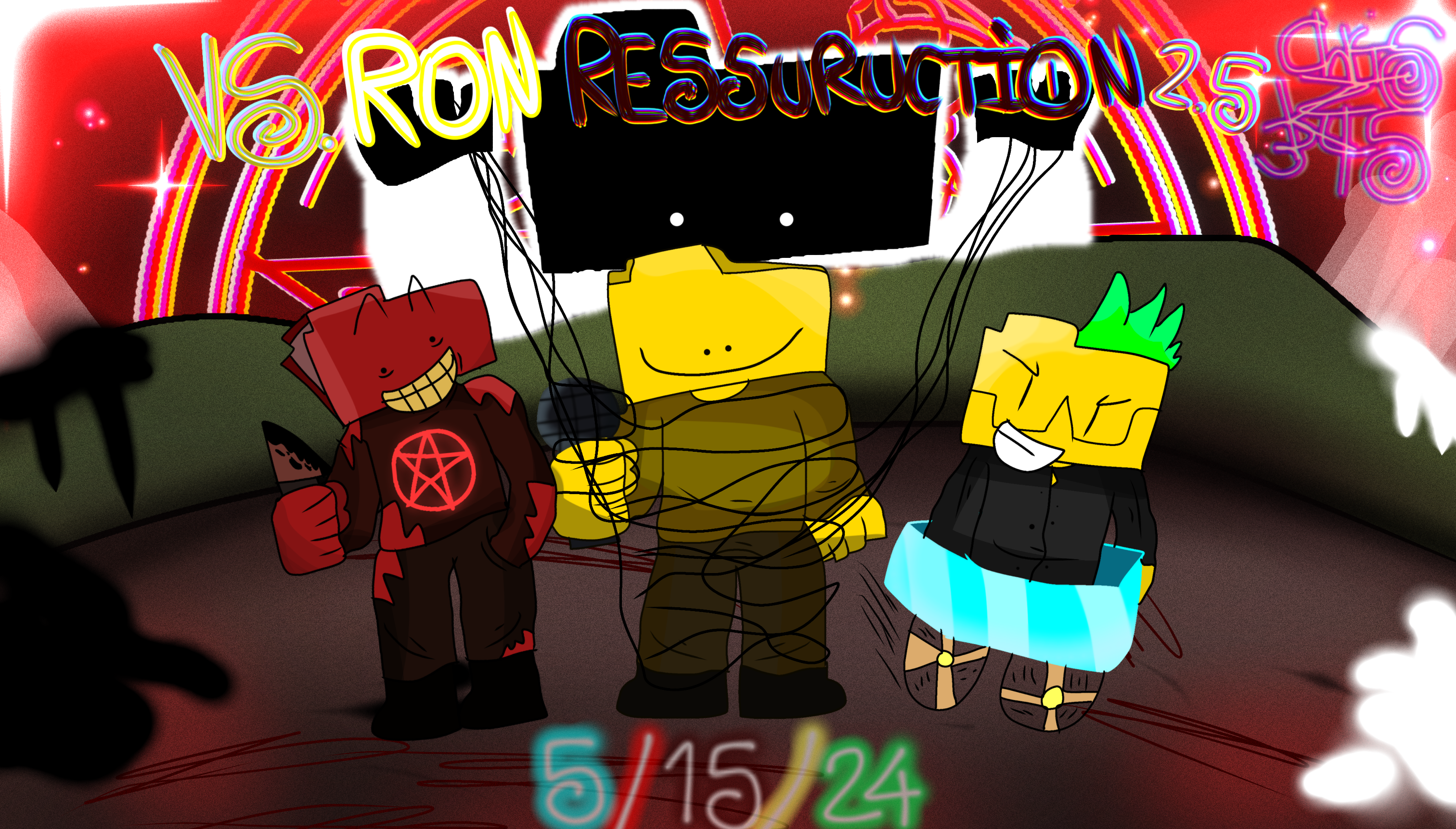 Ron Ressuruction 2.5 Screen Redraw - ibisPaint