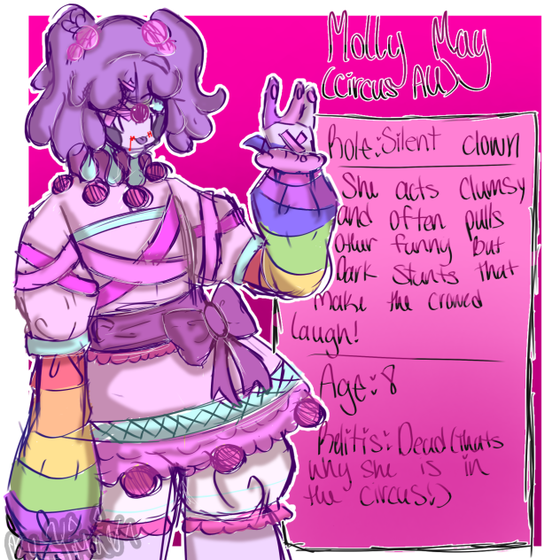 Molly may circus au - ibisPaint