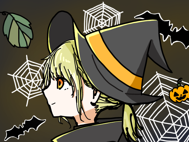 魔女　横顔