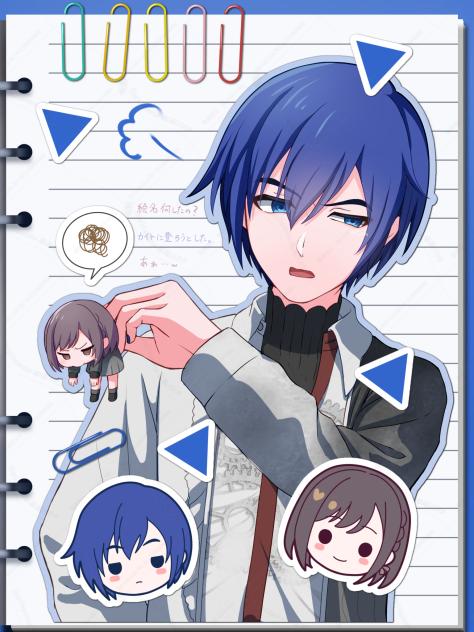 KAITOと小さくなった絵名