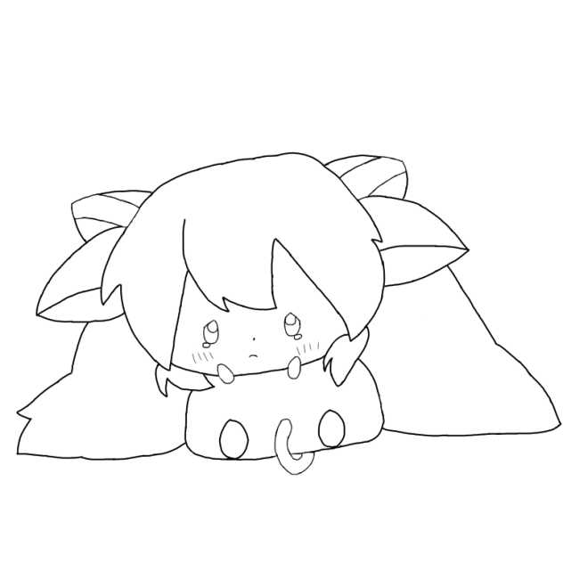 ミクミニキャラ 泣き