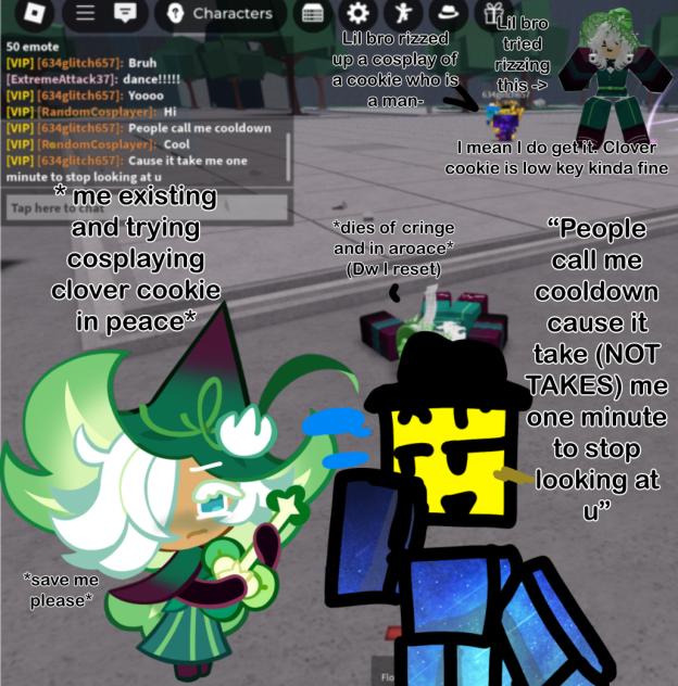 HE TRIED TO RIZZ ME UP IN ROBLOX TSBG!