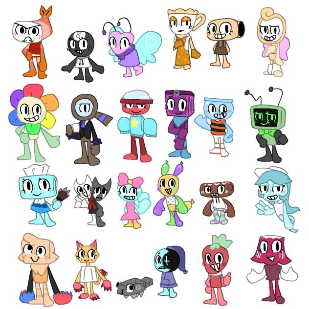 Dandy’s World Characters in a New Style