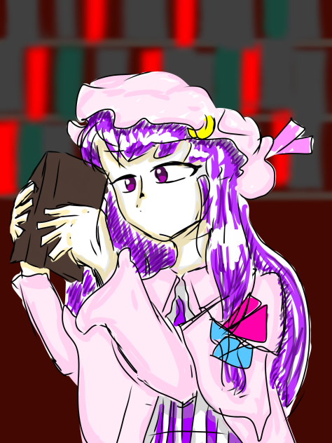 近眼パチュリー