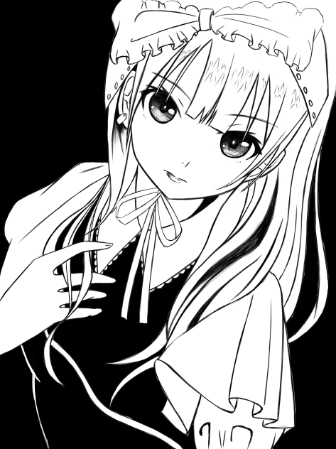 白と黒