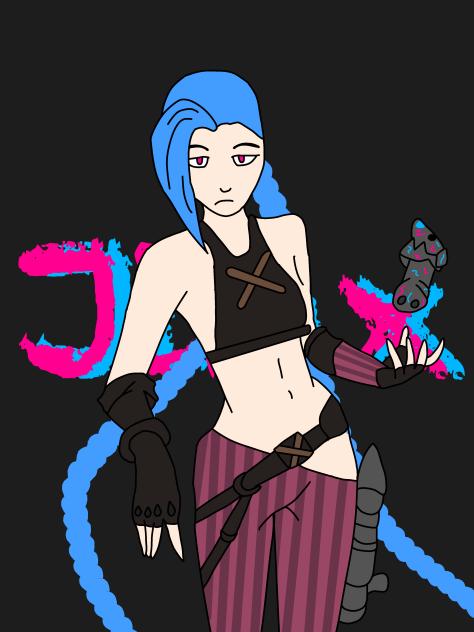 Jinx is so cool in Arcane