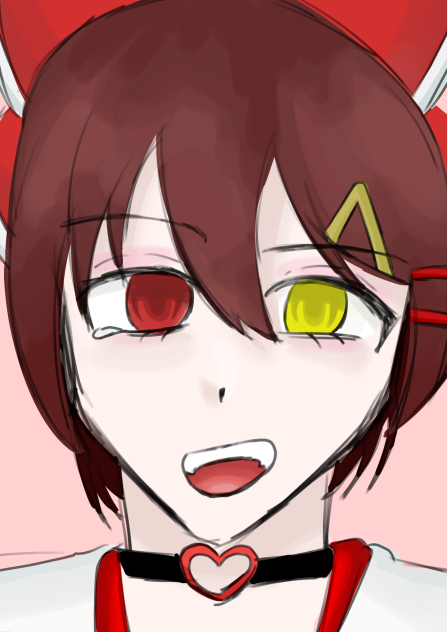 写紗子！（しゃさこ）FA描きました！