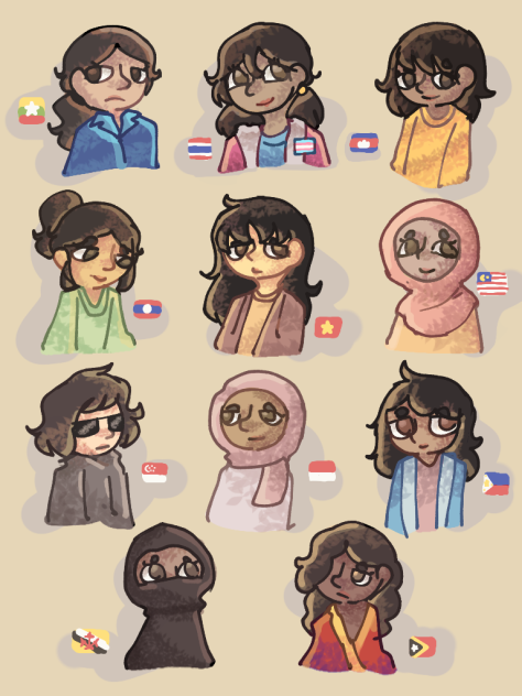 asean girl
