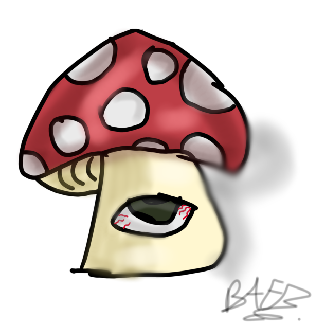 mushroom with eye dream core