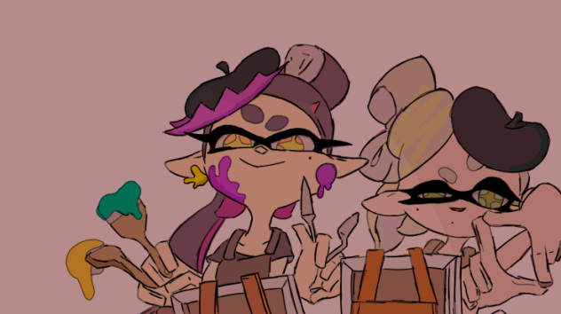 Calamarciñas (squid sisters)